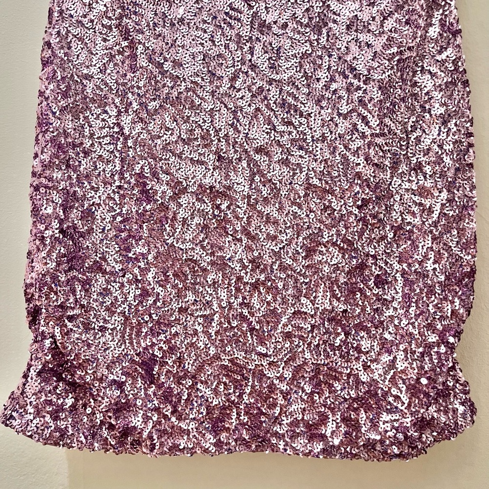 Alice + Olivia Sequin Keyhole Dress, Size M - Picture 15 of 16